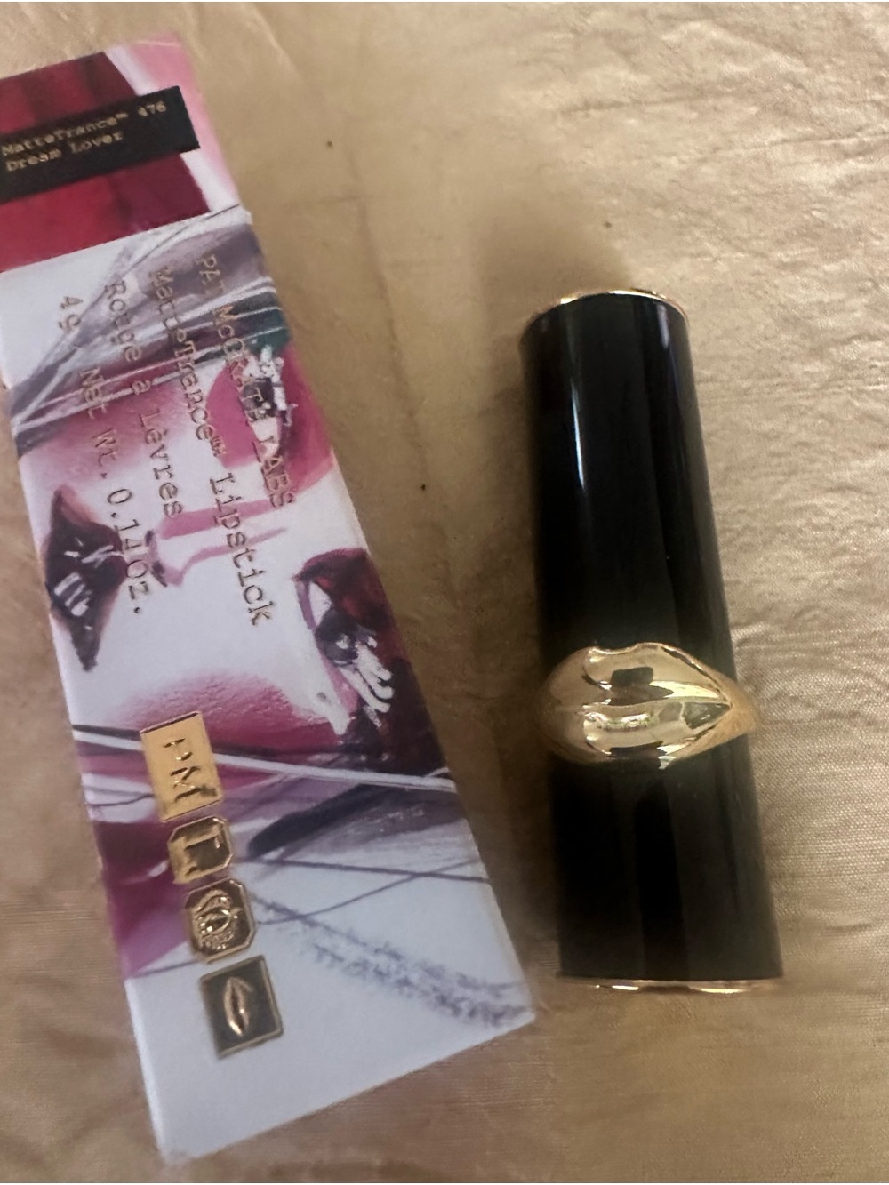 Pat McGrath MatteTrance 476 Dream Lover lipstick in mauve